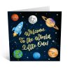 little global gift card welcome to the world new