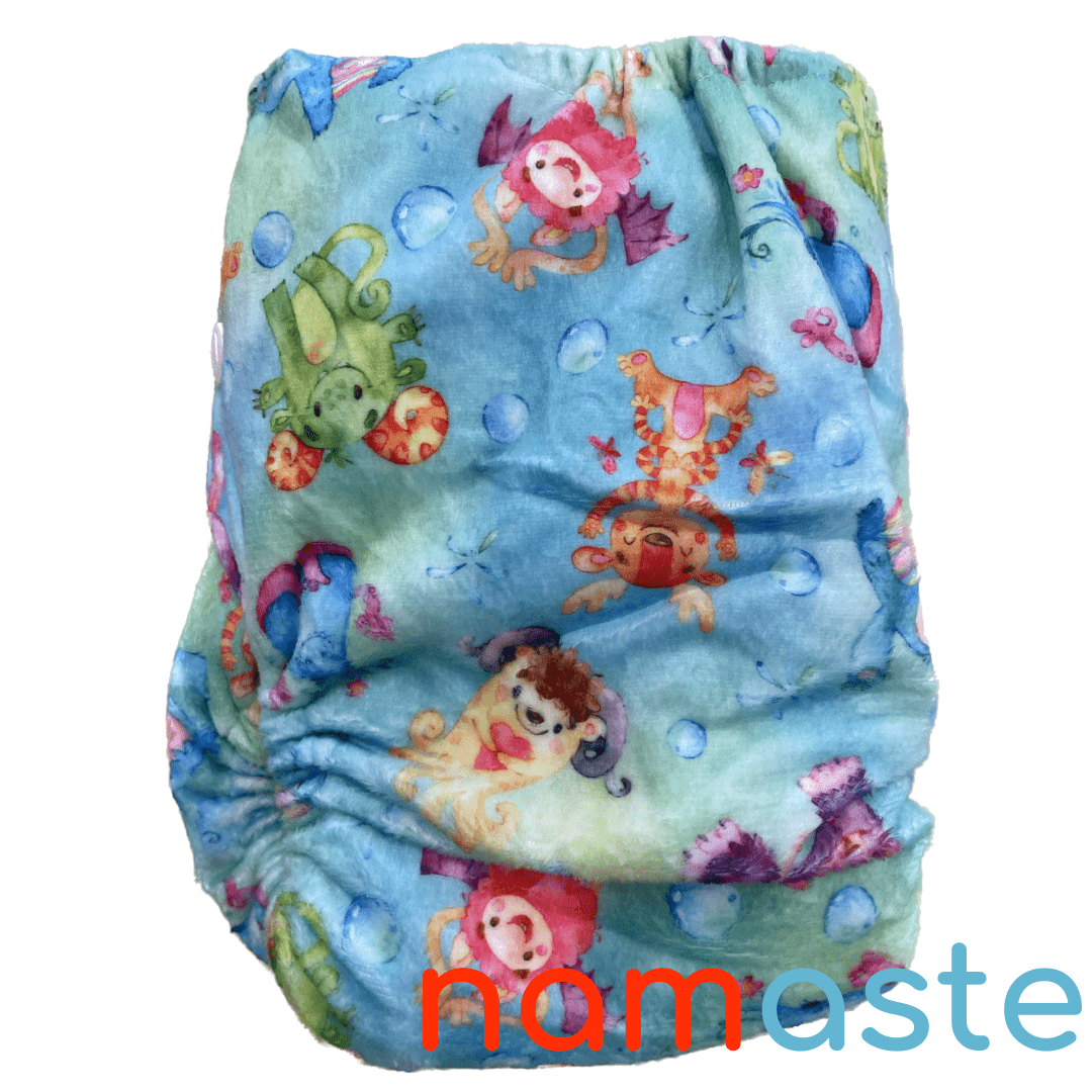 bubblebubs candies all in two cloth nappy namaste